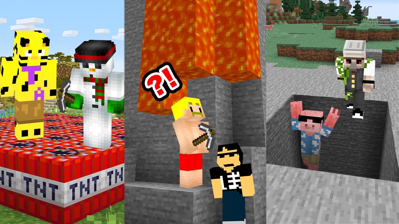 30秒ごとに危険になる世界でダイヤ探し対決！【マイクラ】
