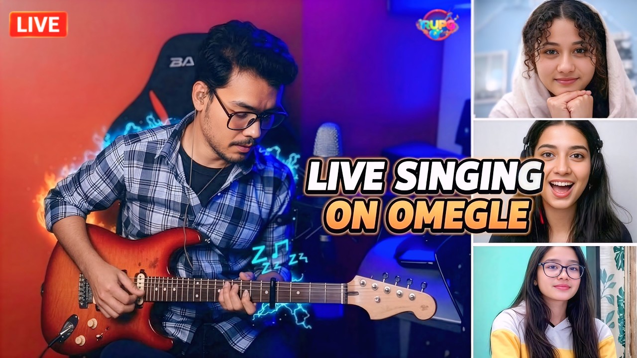 OMEGLE SINGING LIVE WITH CRAZY REACTIONS !!