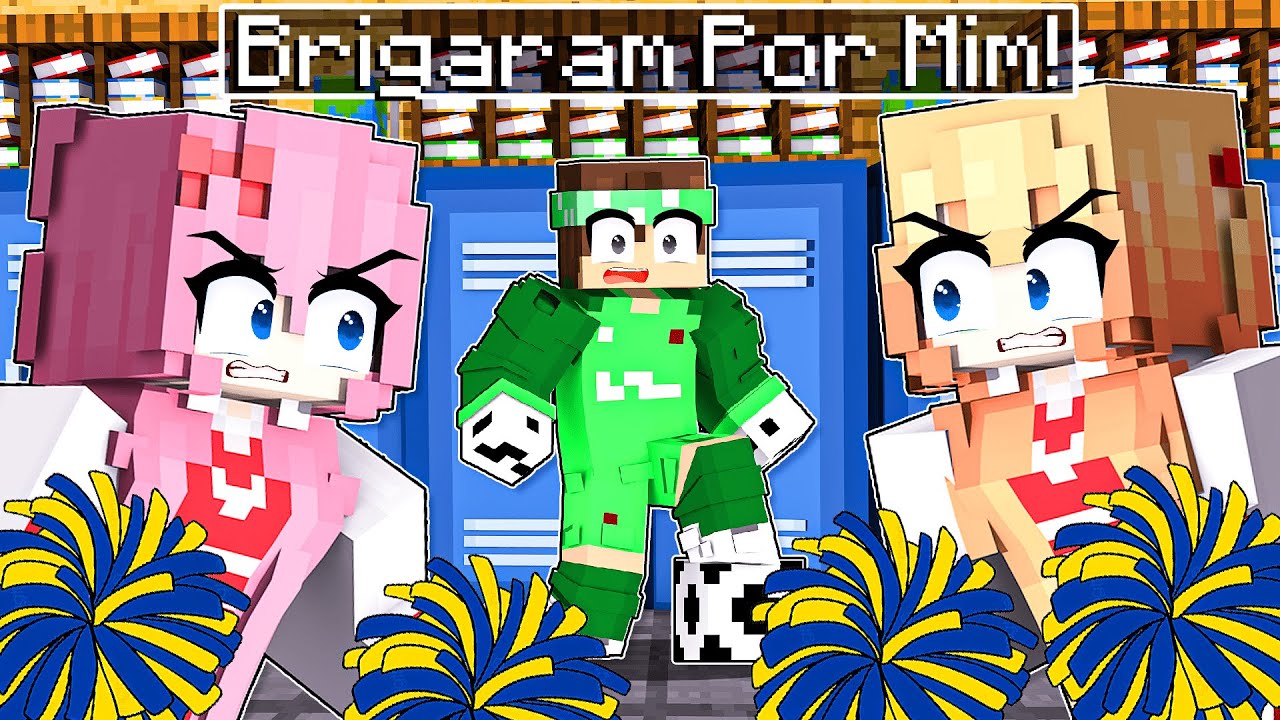A LÍDER DE TORCIDA BRIGOU por MIM no Minecraft
