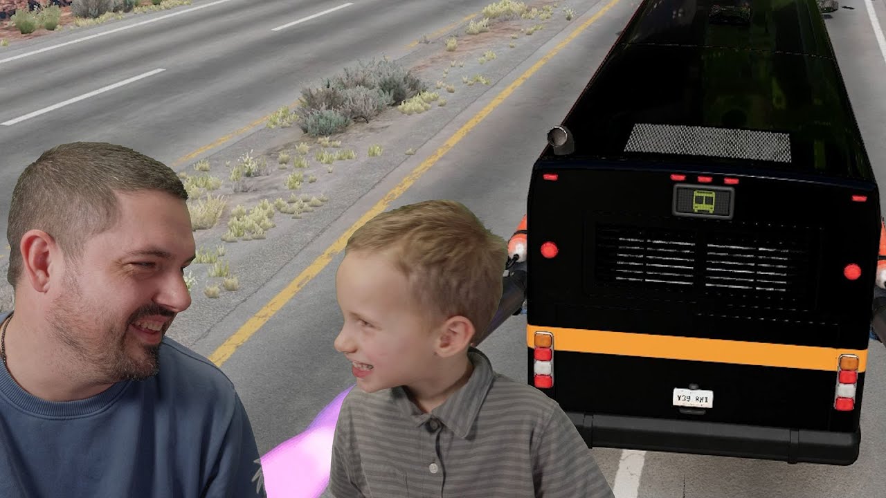 We Tried the Ram Bus in BeamNG 😂 | Father & Son Gaming