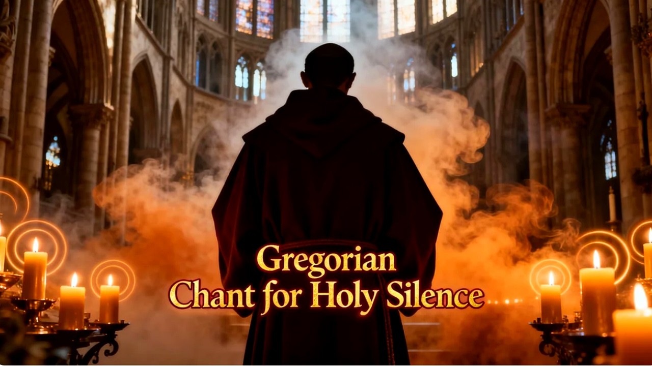 Gregorian Chant for Healing Sleep and Sacred Stillness | Benedictine Ambience and Holy Reflection
