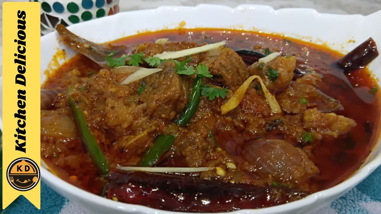 Mutton Do Payaza Recipe || Easy And Quick Mutton Recipe || Mutton Do Payaza By Kitchen Delicious