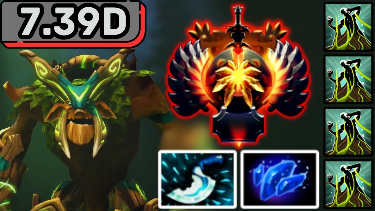 🔥 TREANT PROTECTOR HARD SUPPORT 💢 HEALS + ROOTS + DAMAGE | DOTA 2 🔥
