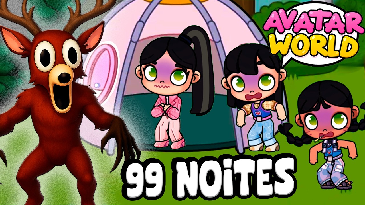 99 NOITES NA FLORESTA | PAZU AVATAR WORLD ROTINAS E HISTÓRIAS