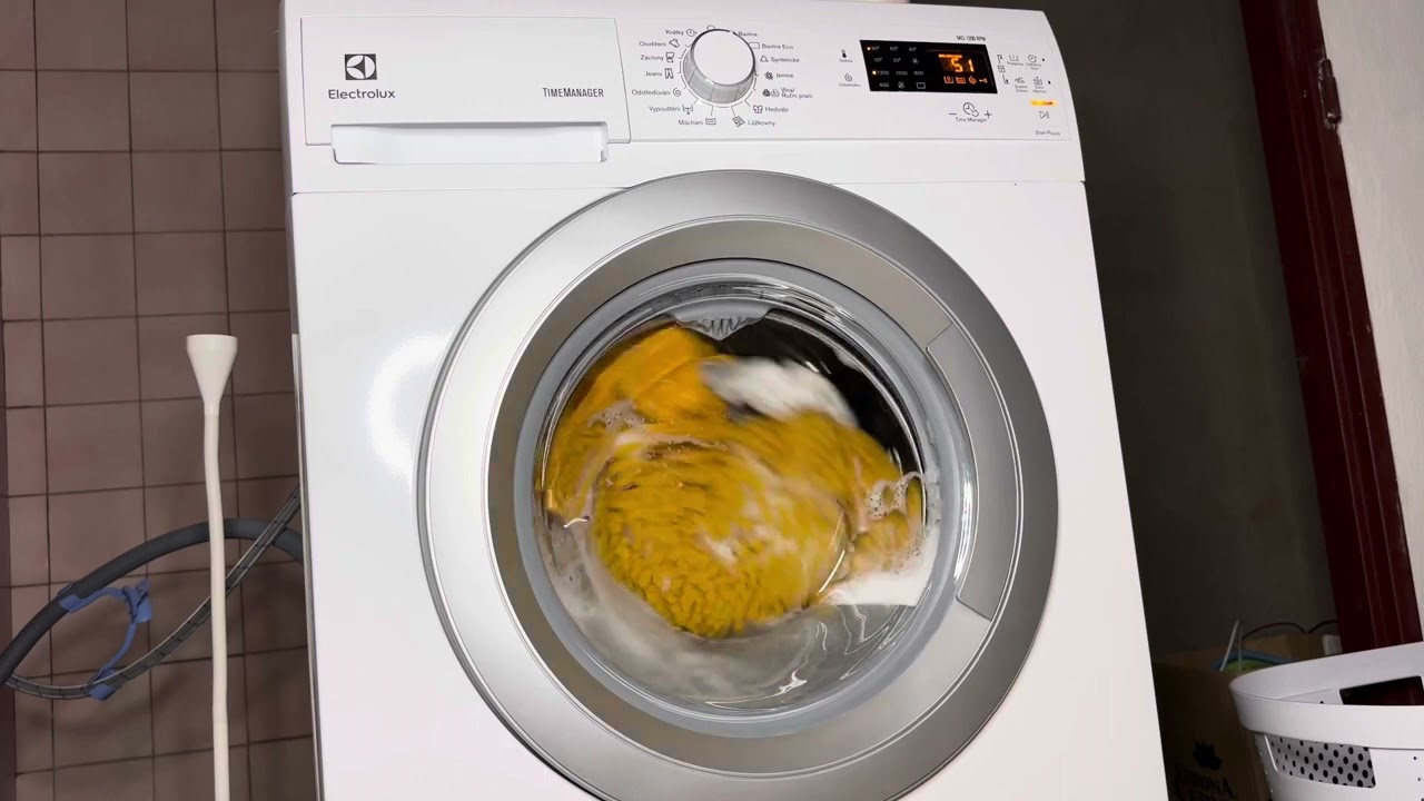 Electrolux EWS1264SDU - Cottons 90°C ( main wash & cooldown ) 