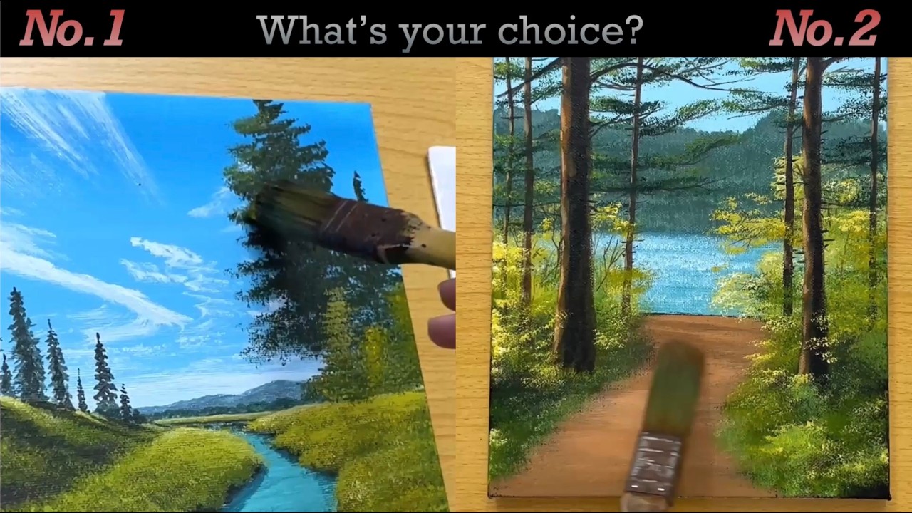 Acrylic Painting - What's your choice?
