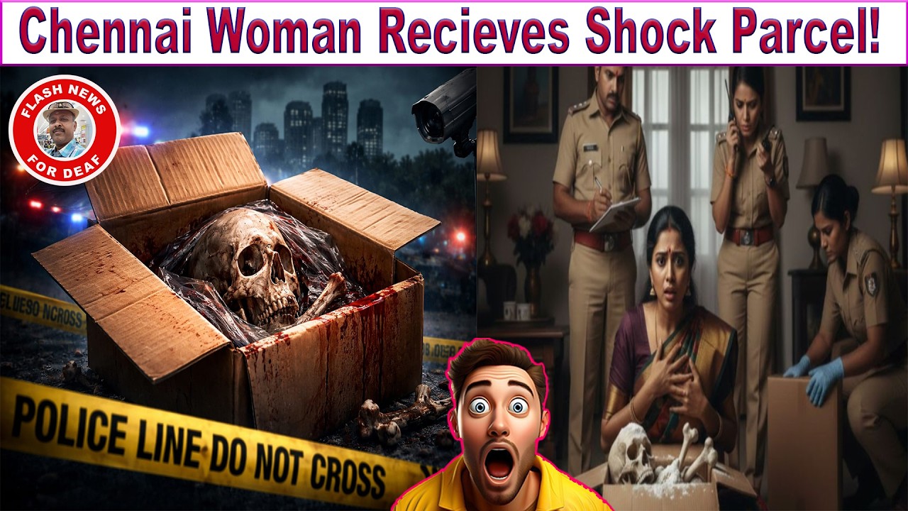 Chennai Woman receives Shock Parcel!