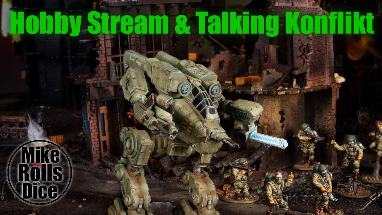 Working On My US K47 Army & Talking Konlfikt '47. MikeRollsDice Live