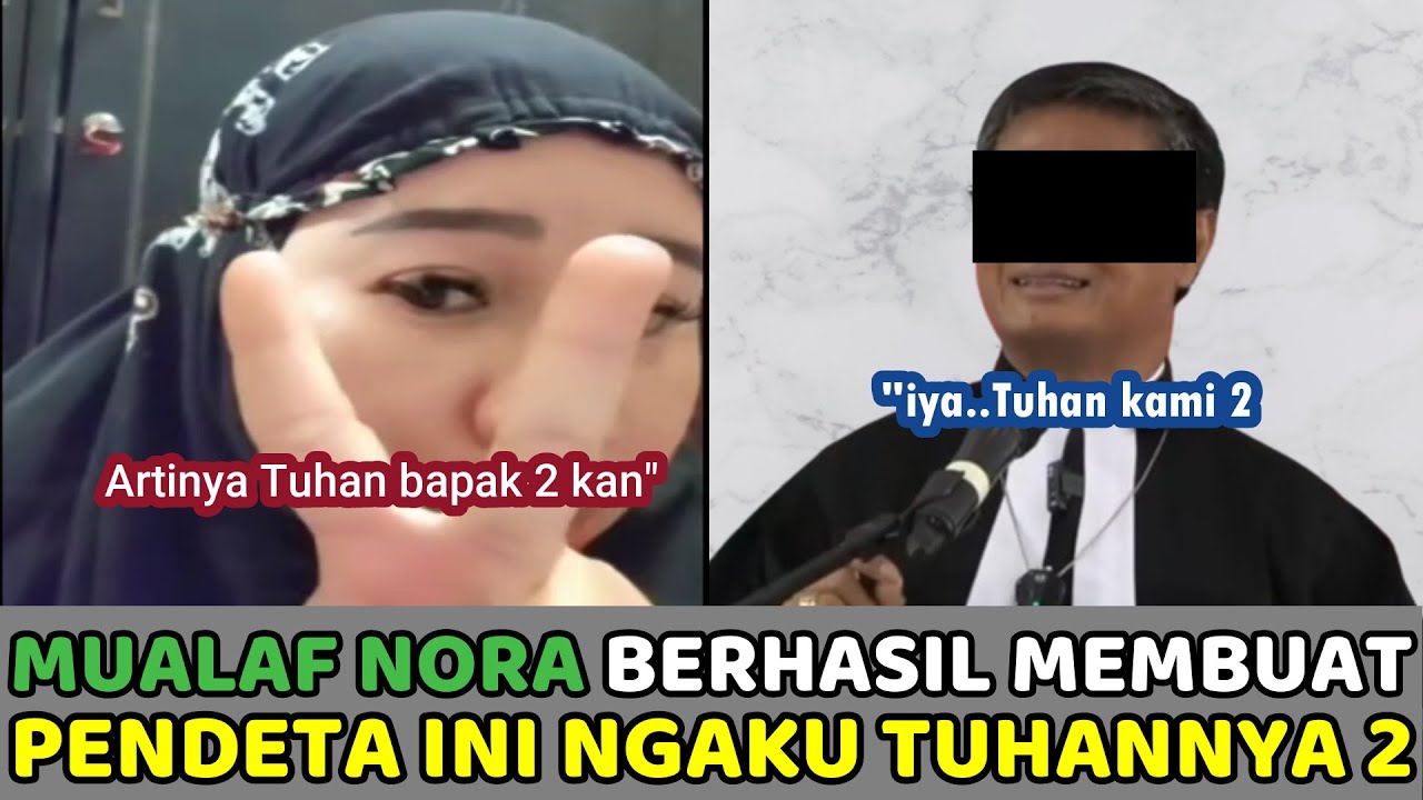 Mualaf Nora Aritonang Berhasil Membuat Pendeta ini Ngaku Tuhannya 2