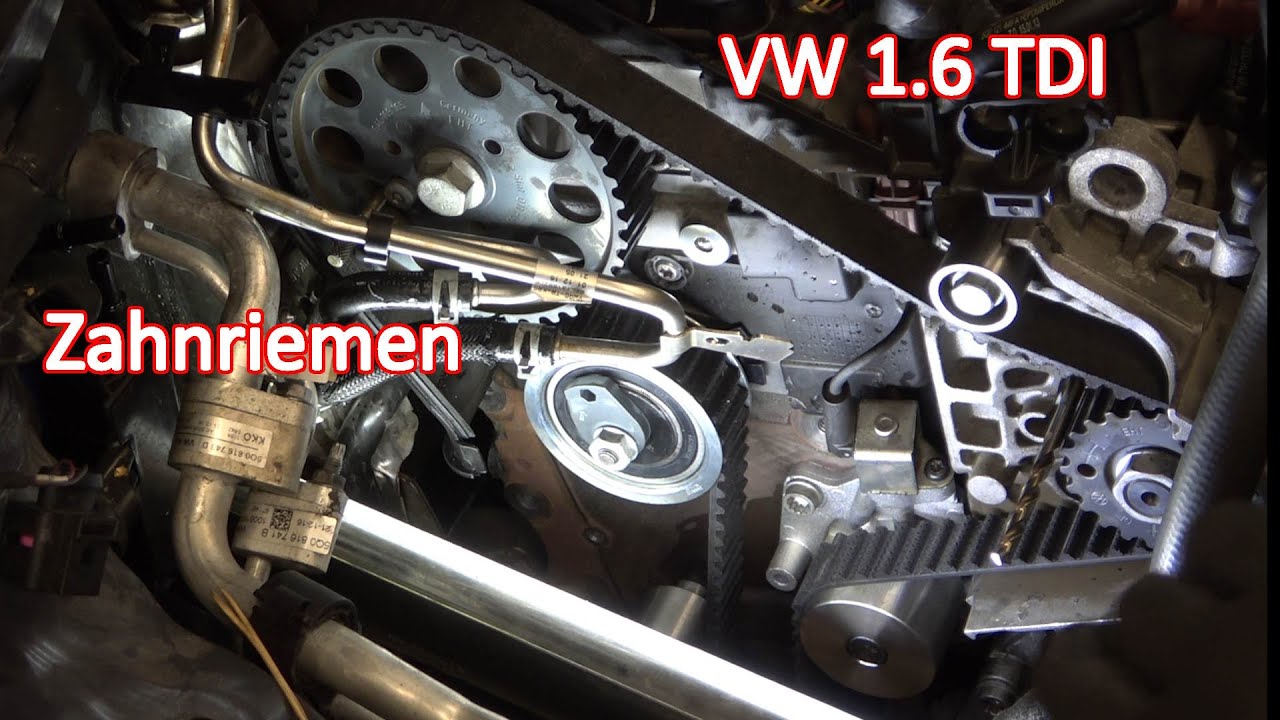 1,6 TDI DGD Zahnriemen wechseln