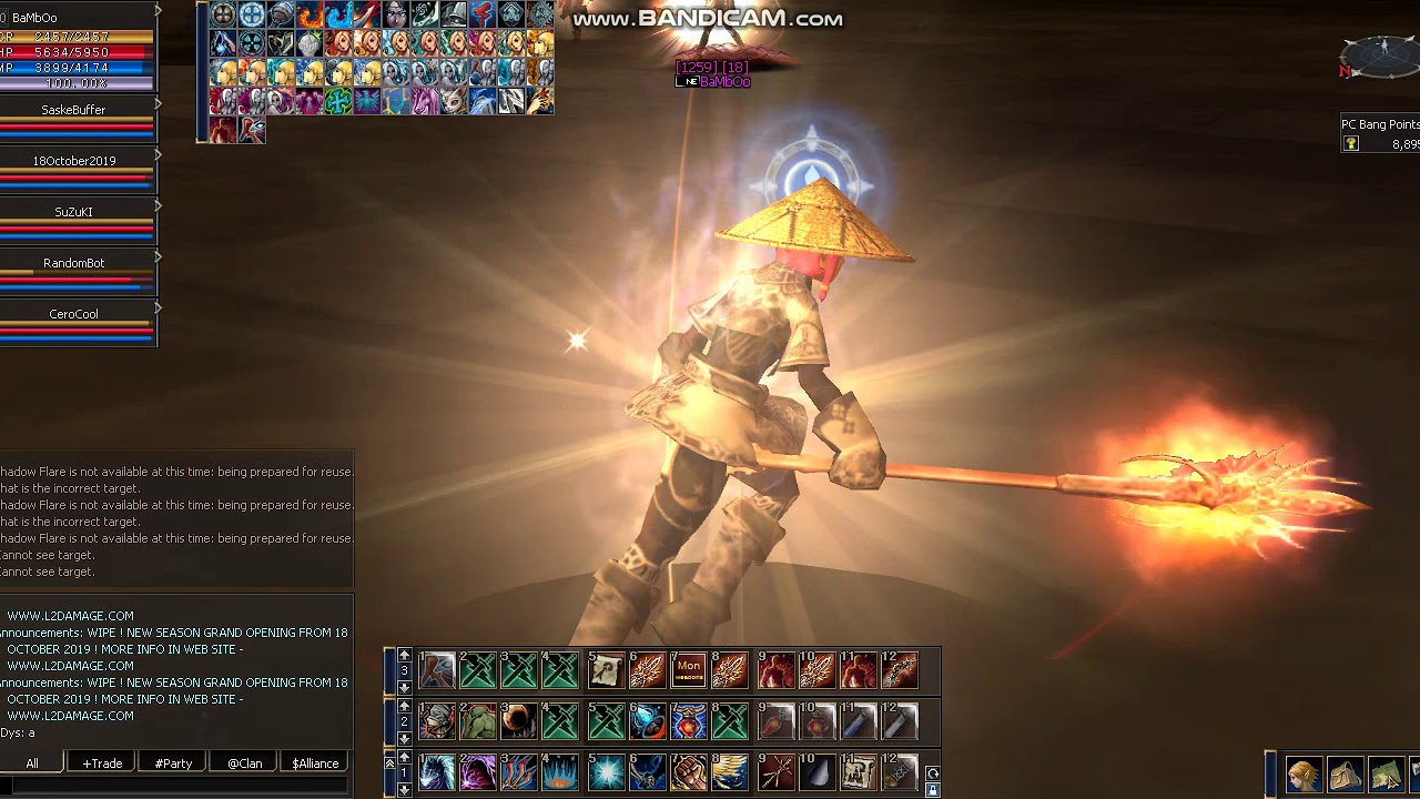 L2  Damage 2019 - BaMbOo PvP Zone(With Friends)