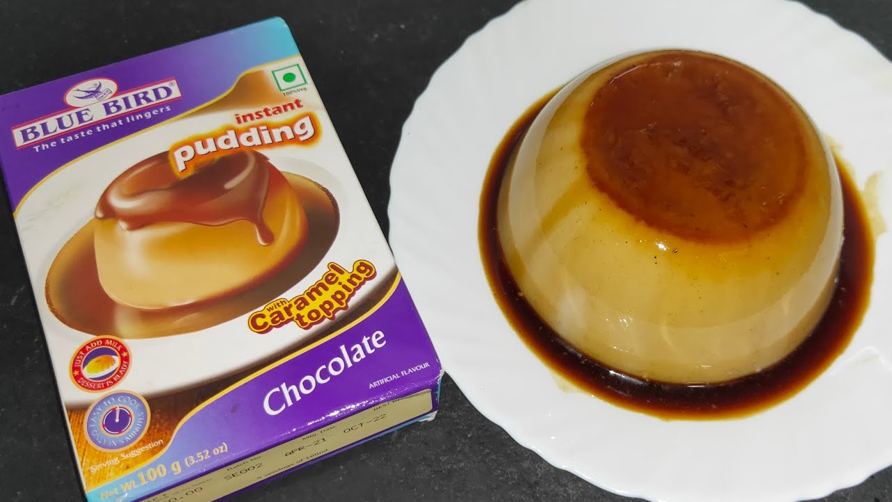 Carmel Pudding | Blue Bird Pudding | Quick & Easy Carmel Pudding Recipe | Eggless Chocolate Pudding