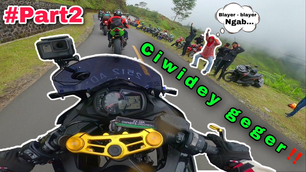 Kawasaki Zx25r bikin geger Ciwidey | Sunmorgab ZOB ZOJ ZOI | (Part 2)