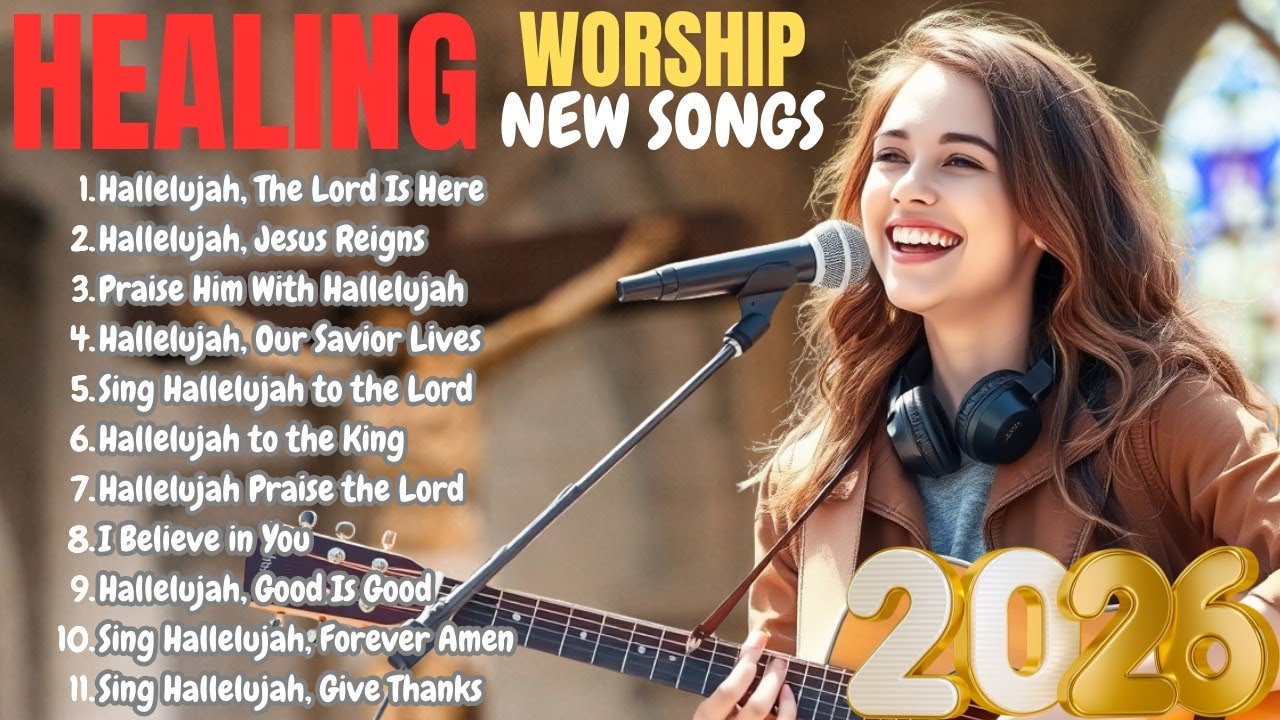 Healing Worhip - New Songs || Best Christian Songs 2026 | Hallelujah, The Lord Is Here