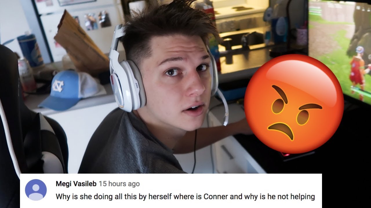 READING CONNER THE HATE COMMENTS ABOUT HIM