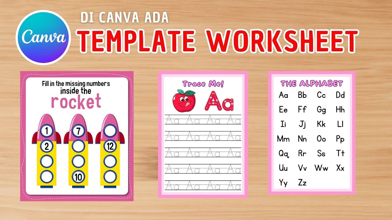 Cara membuat worksheet di canva - Part 1