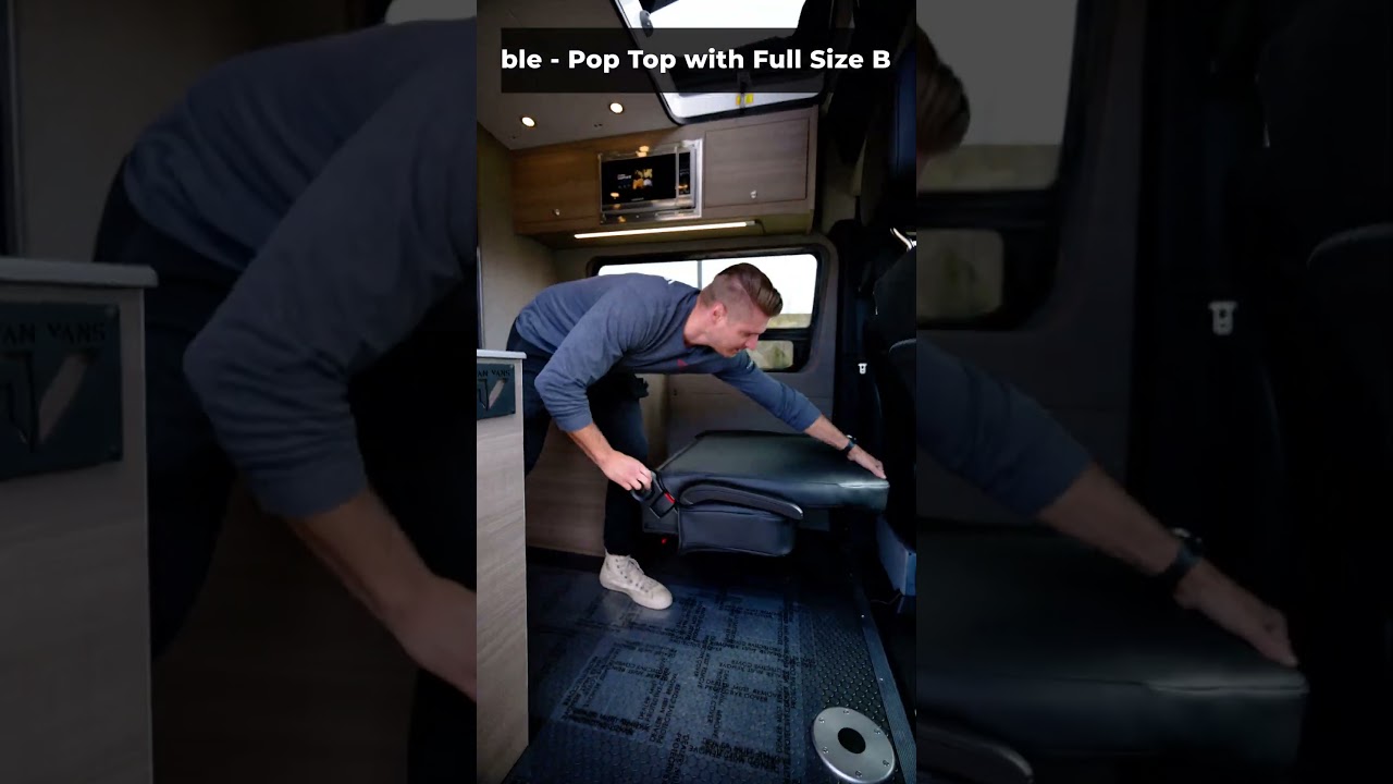 Tour our latest Ultra 170 customized camper van conversions 