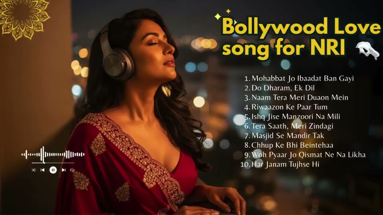 Bollywood Love Chill Playlist – Hindi Relaxing Songs for Peaceful Nights 🎧🌙