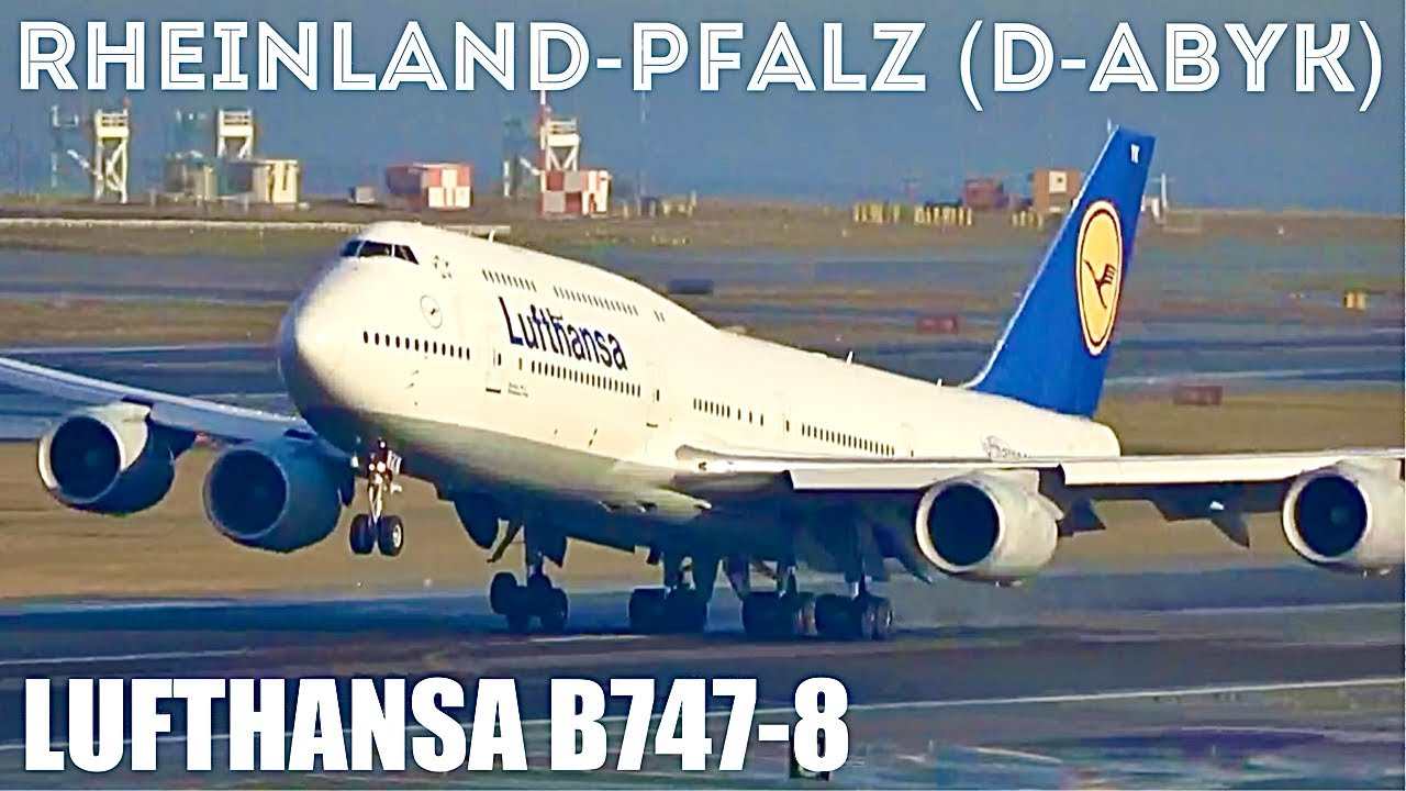 Lufthansa B747-8 “Rheinland-Pfalz” (D-ABYK) @SFOIntlAirport 