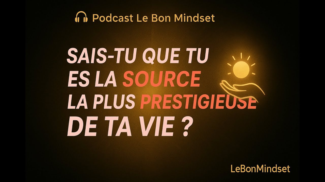 Sais-tu que tu es la source de ta propre réussite ?