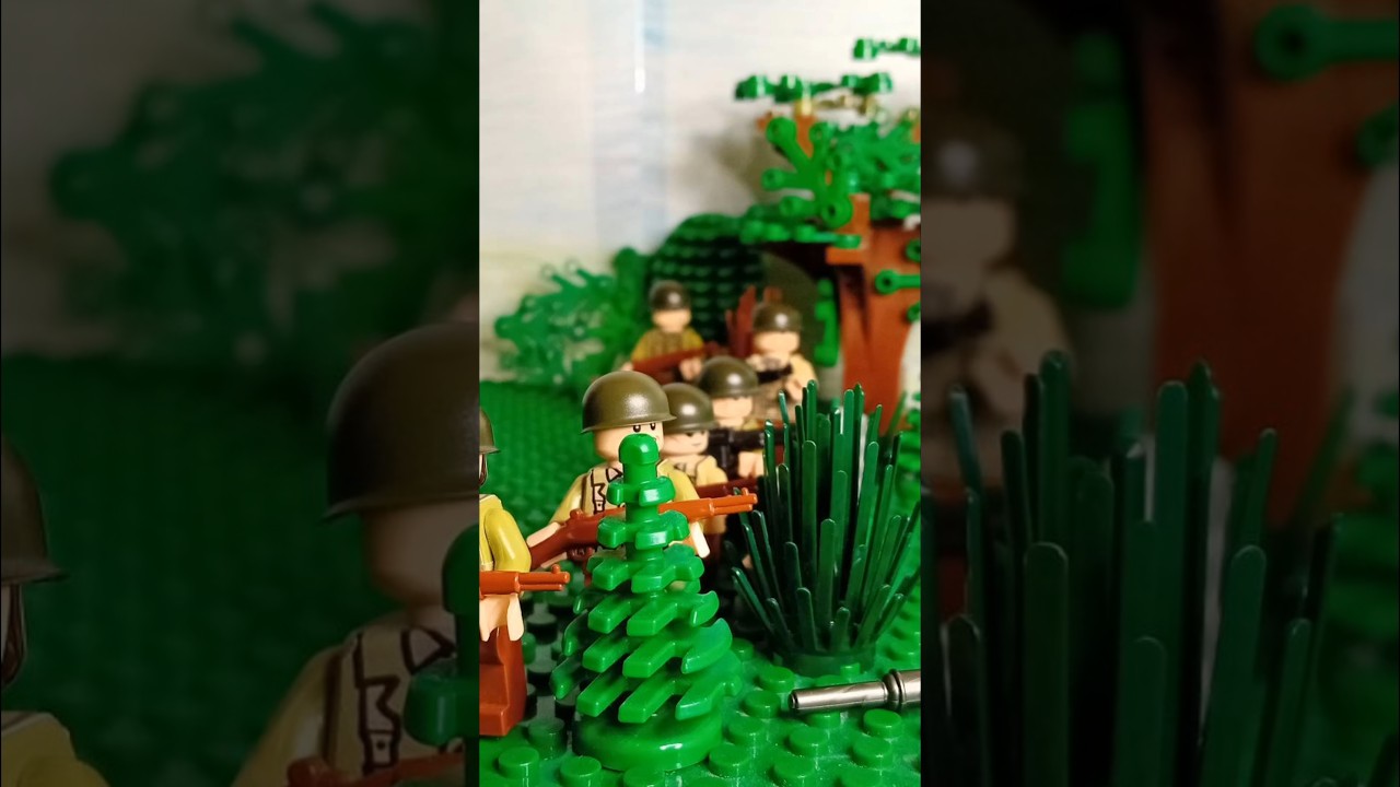 Lego WW2 Stopmotion a few scenes from my latest War video on my channel now 