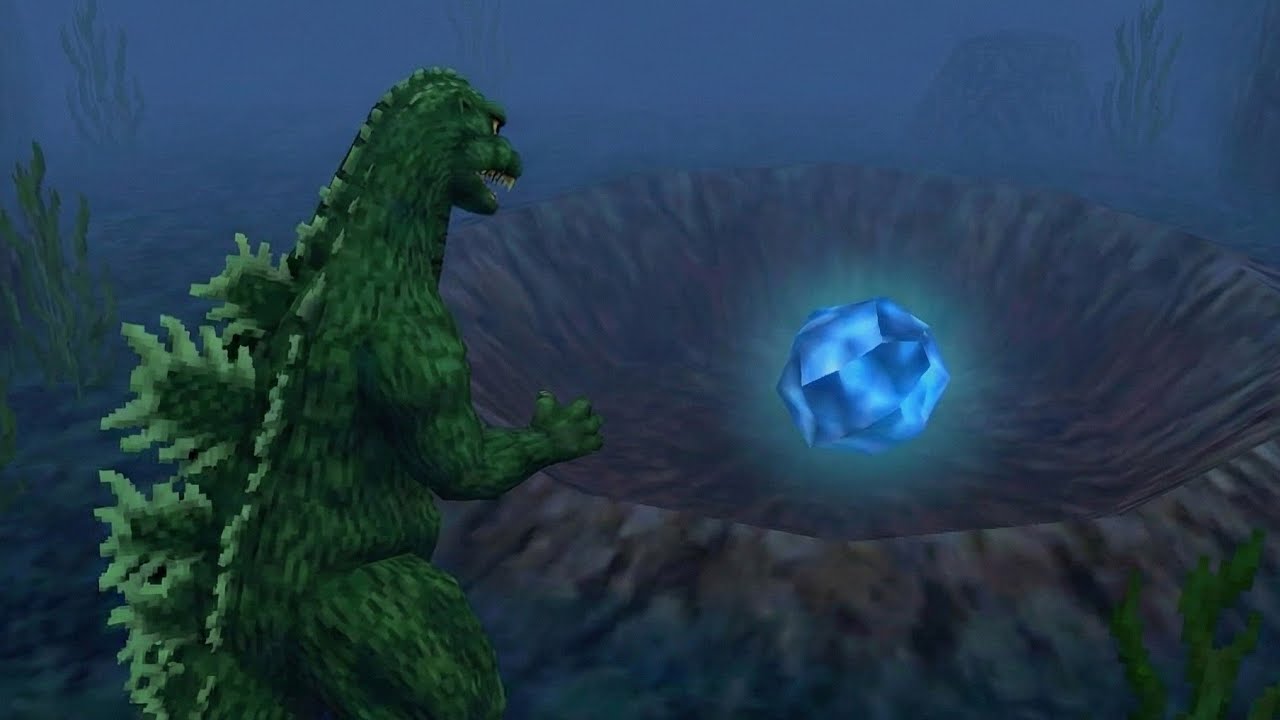 Godzilla Quest For The Gem Of Orcana N64 Concept.