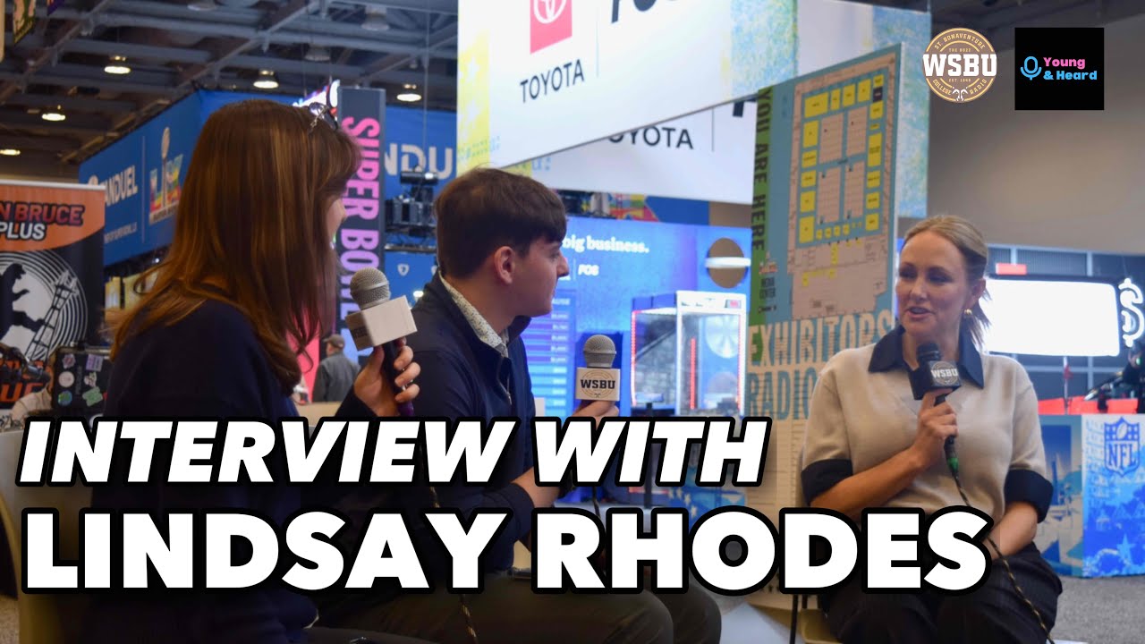 Interview with Lindsay Rhodes | Young and Heard | Super Bowl Radio Row