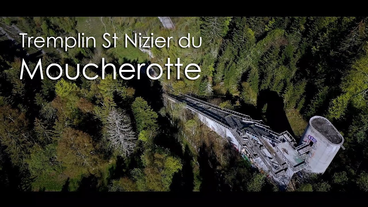 Tremplin St Nizier du Moucherotte / Mavicpro 2 / J.O Grenoble 1968