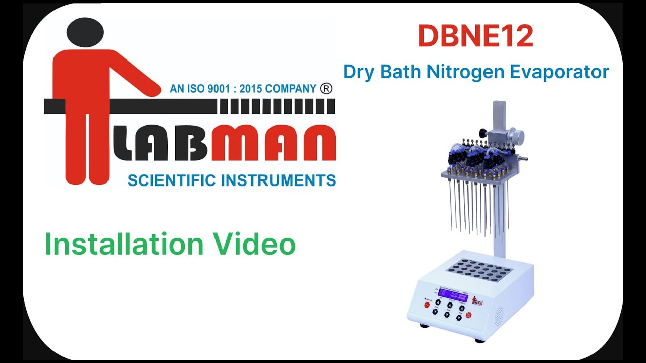 DBNE24 - Installation Video for Dry Bath Nitrogen Evaporator