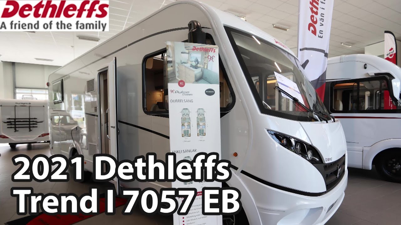 Dethleffs Trend I 7057 EB 2021 Motorhome 7,40 m