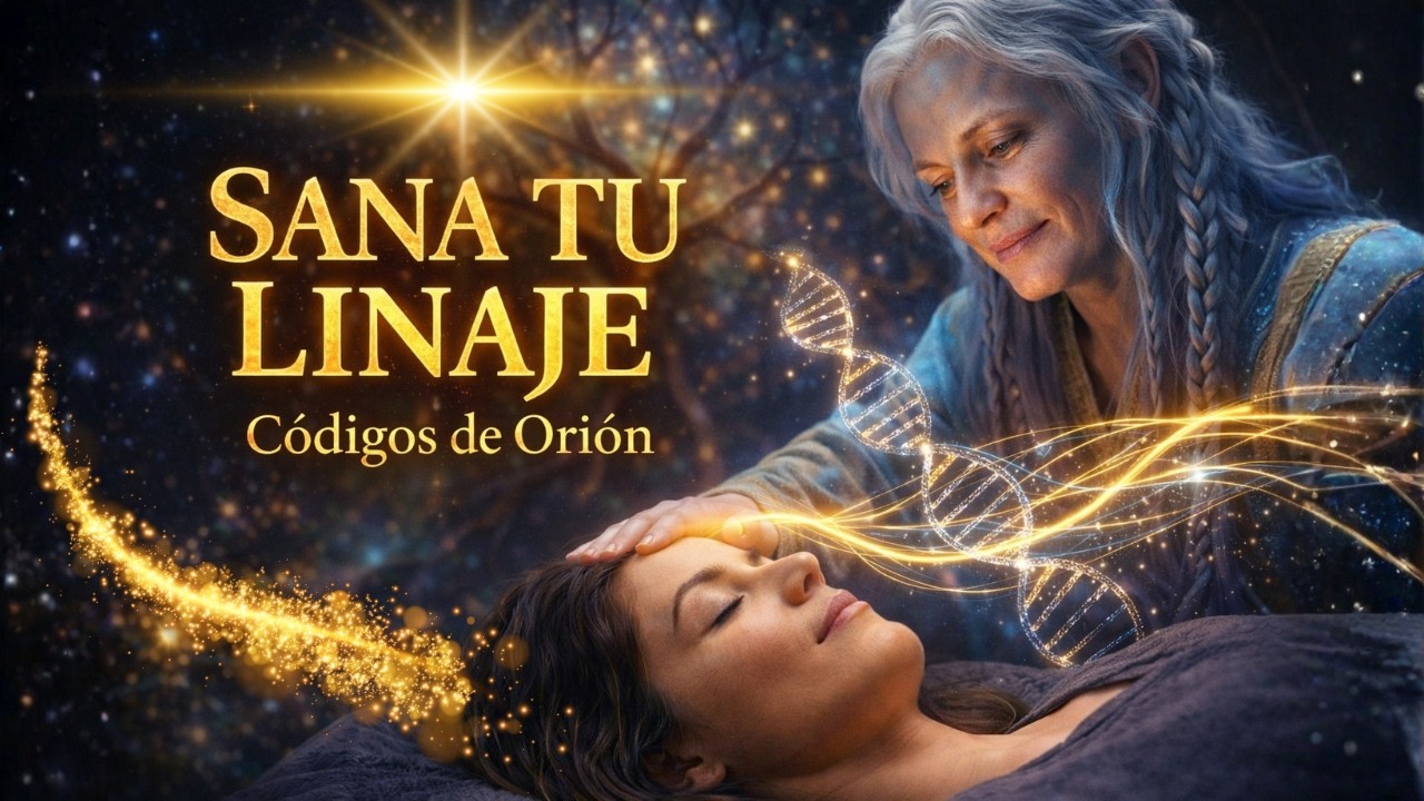 SANACIÓN DEL LINAJE ANCESTRAL 🌿 Códigos de Orión 528Hz | Libera Memorias del Alma
