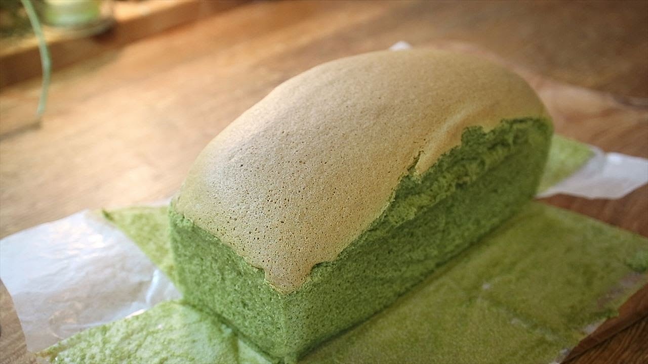 抹茶台湾カステラの作り方・パウンド型で作る簡単レシピ Matcha Taiwanese Castella Recipes｜Coris cooking