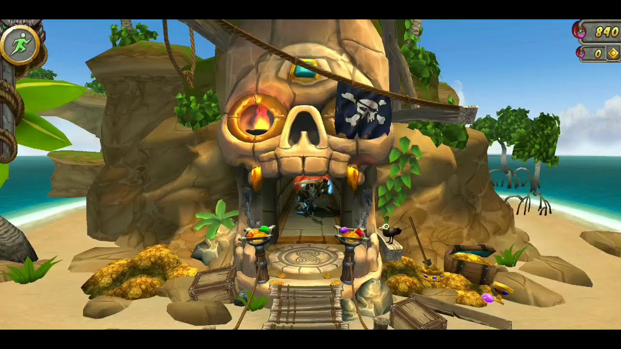 Score 5000000 Points TEMPLE RUN 2 PIRATE COVE MAP DAILY QUEST