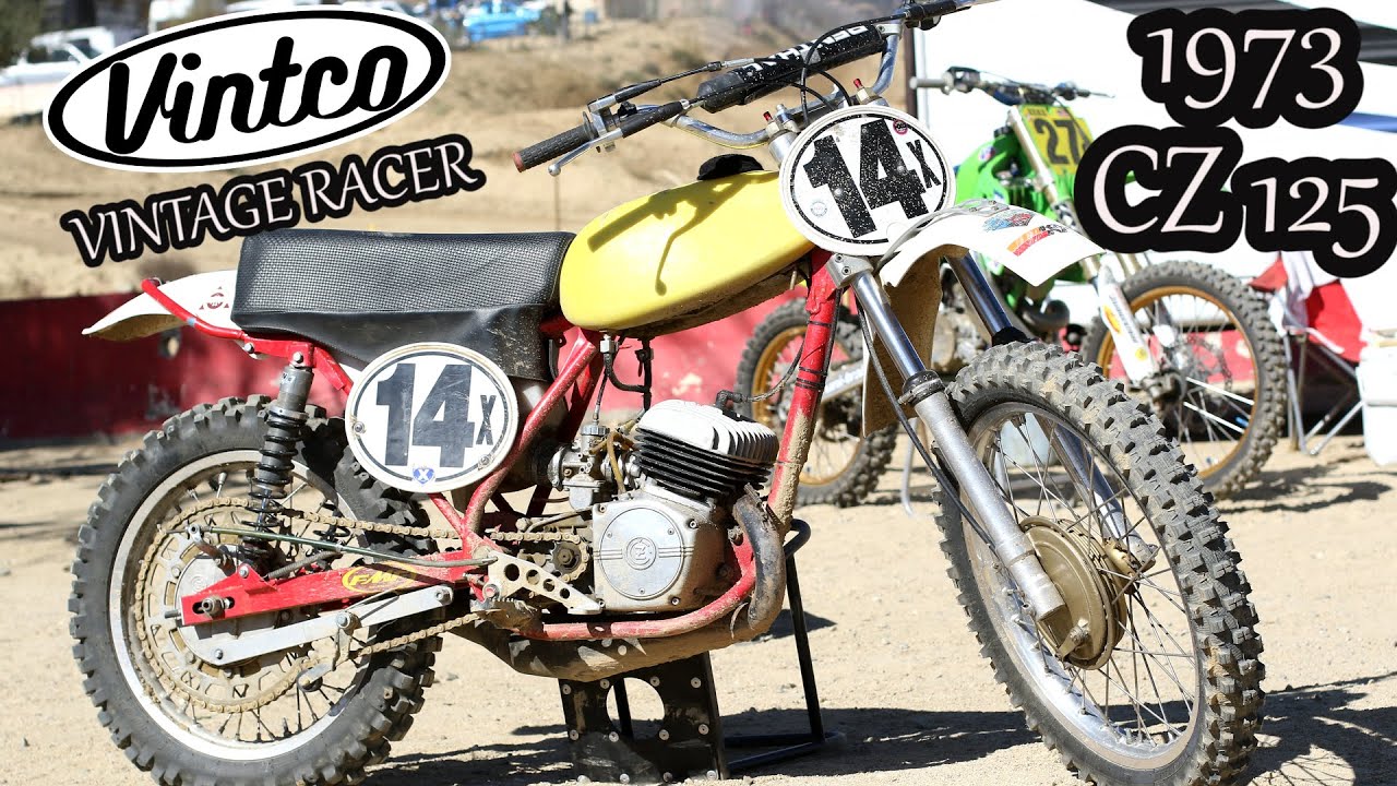 1973 CZ125 Vintage Racer