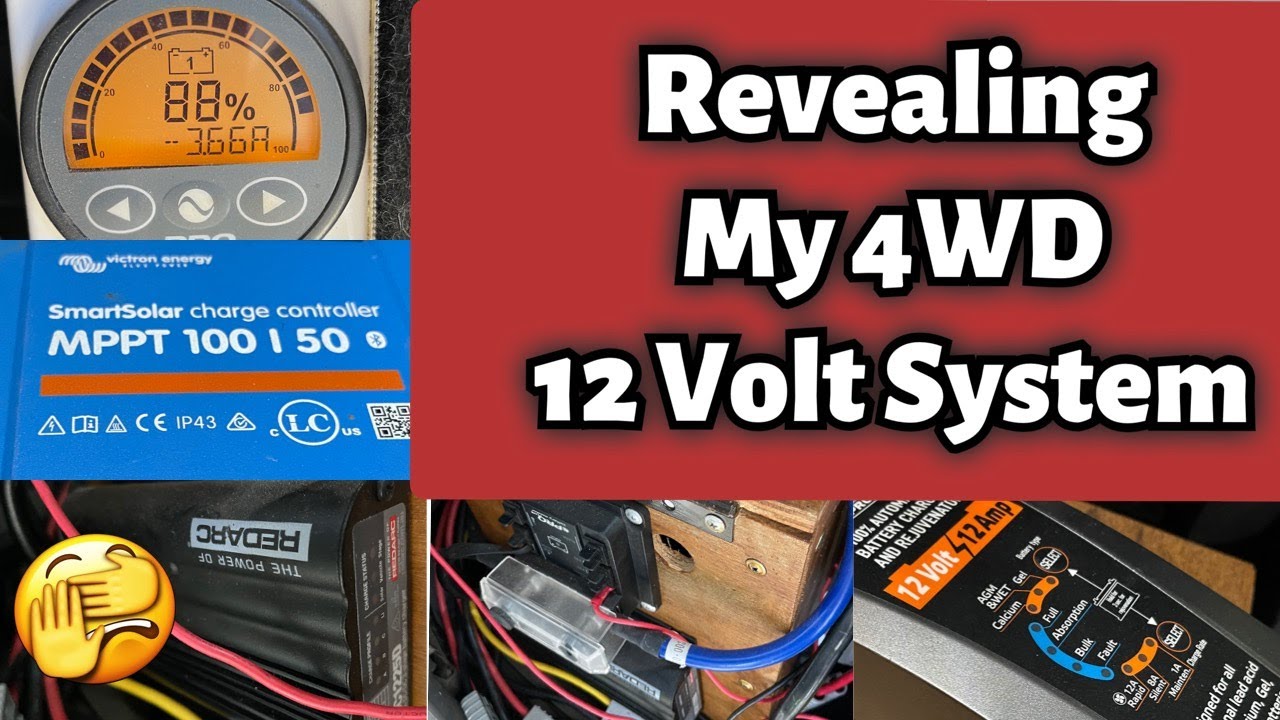 My 12 volt system in my Mitsubishi Pajero