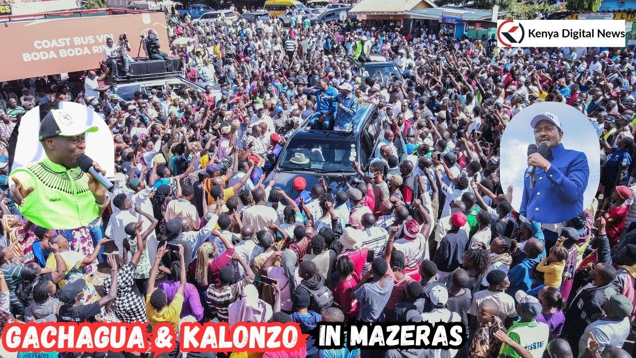 HII IMEWACHA RUTO & JOHO! Gachagua & Kalonzo Storm Mazera as they Fires Shots at their 2027 Plans!