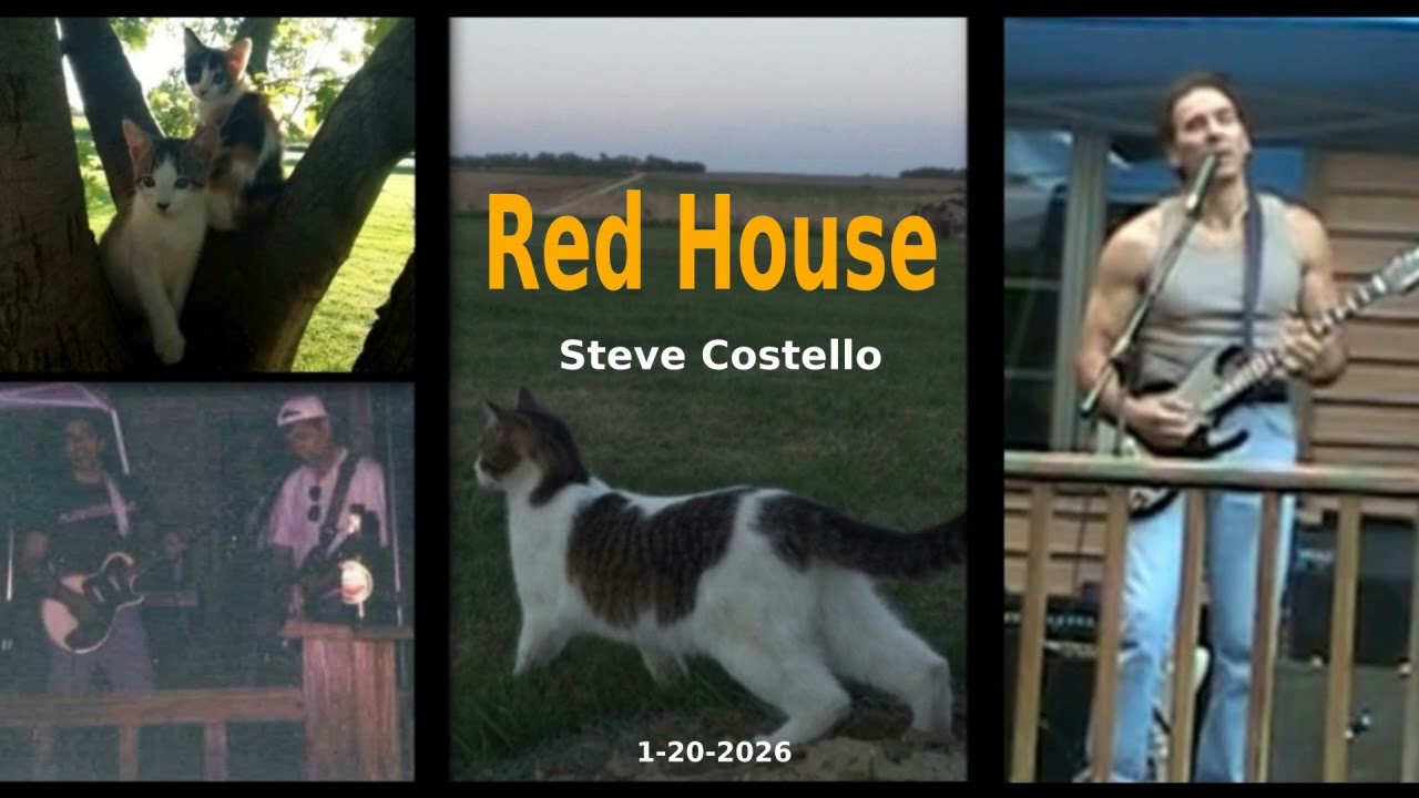 Red House🎸Steve Costello🎸1-20-2026 🎸Blues Guitar