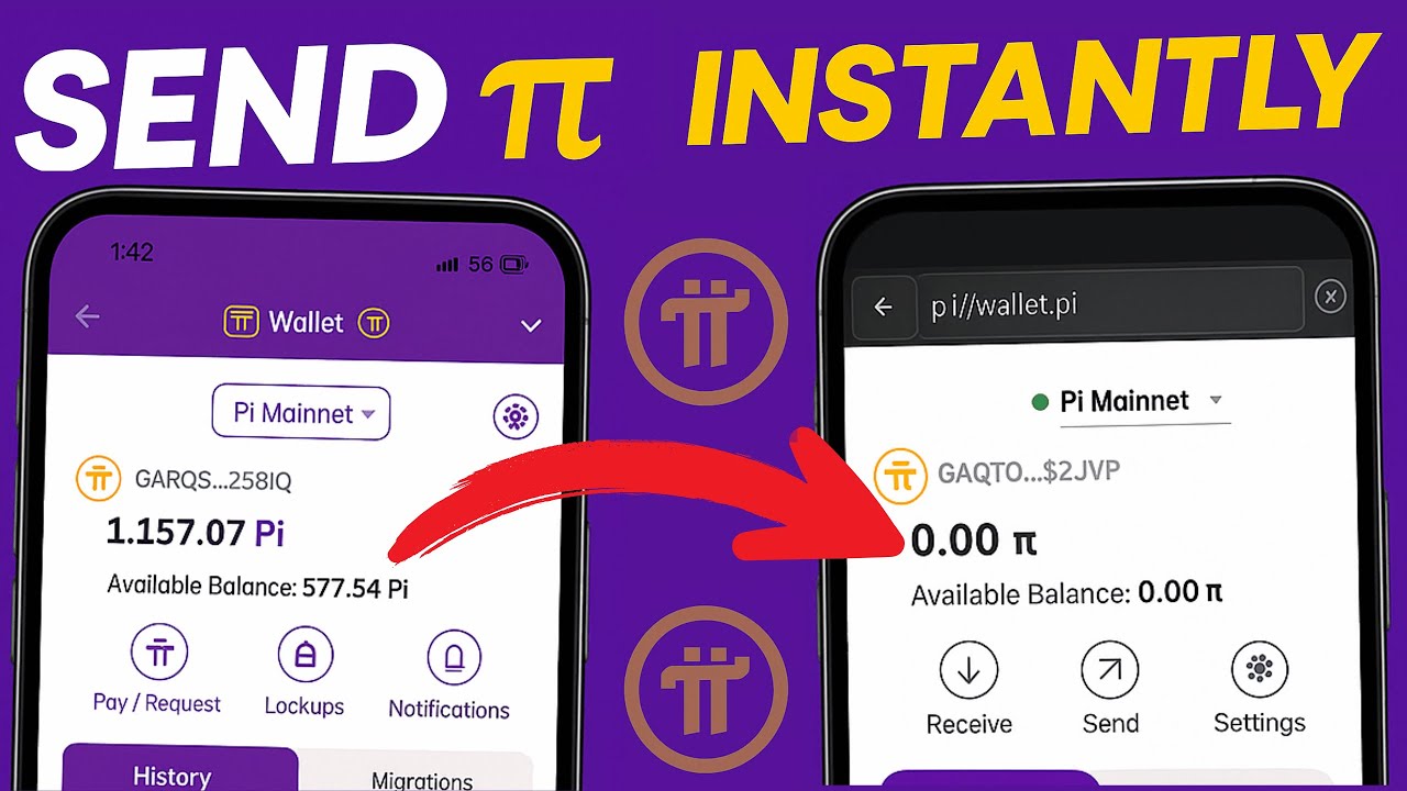 How to Transfer Pi Coins from Wallet to Wallet | Send Pi Instantly (Full Guide 2026)