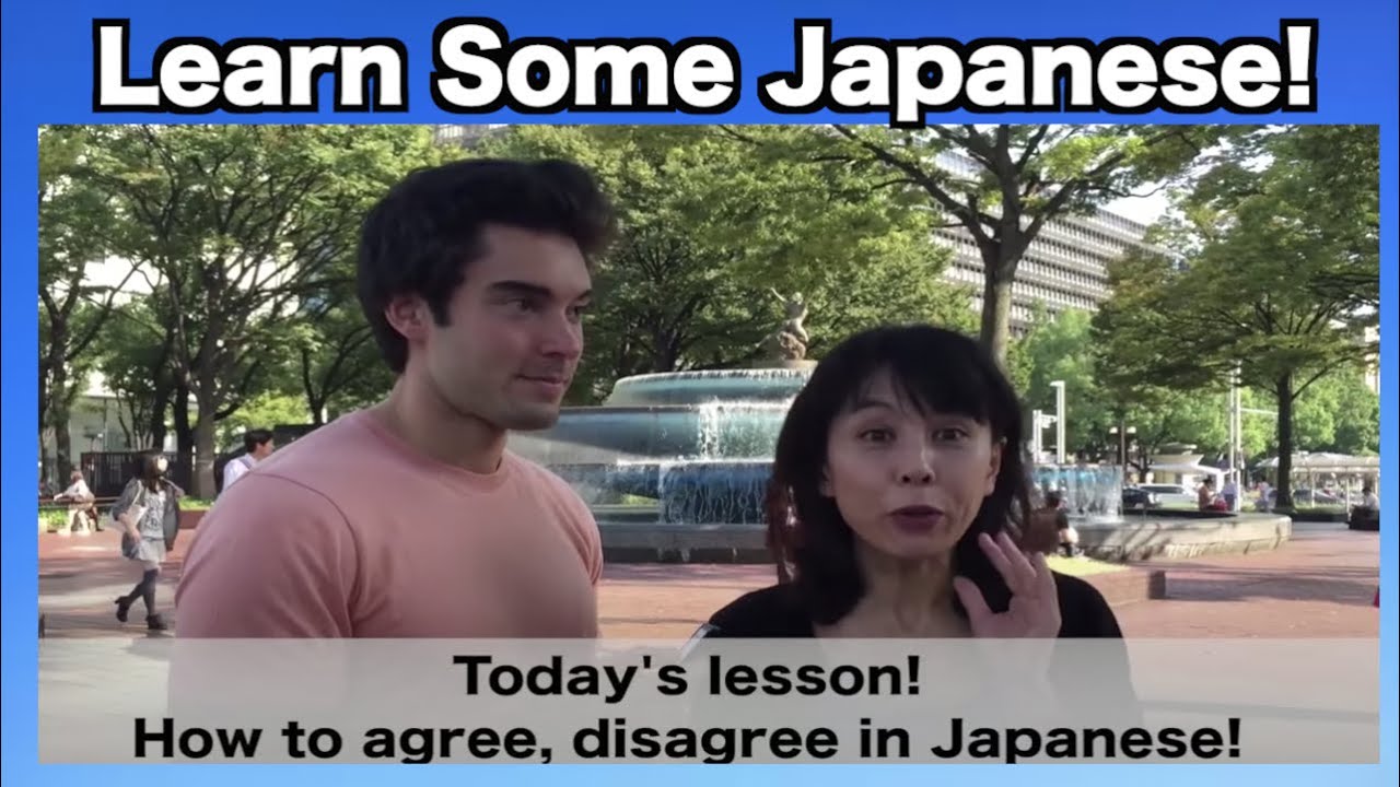 How to agree, disagree, be vague in Japanese! with Regan!