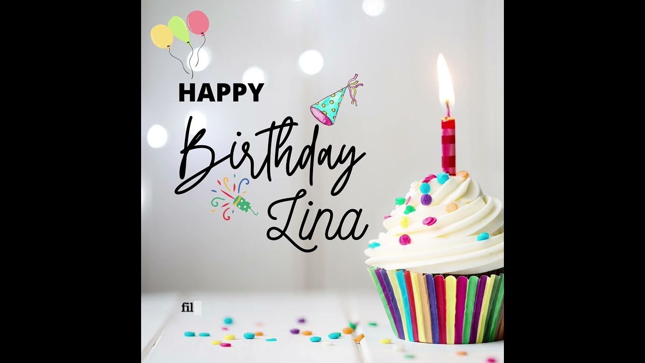 &ldquo;Happy Birthday Lina &ndash; Personalized Birthday Song with Name Lyrics 🎂🎉&rdquo;