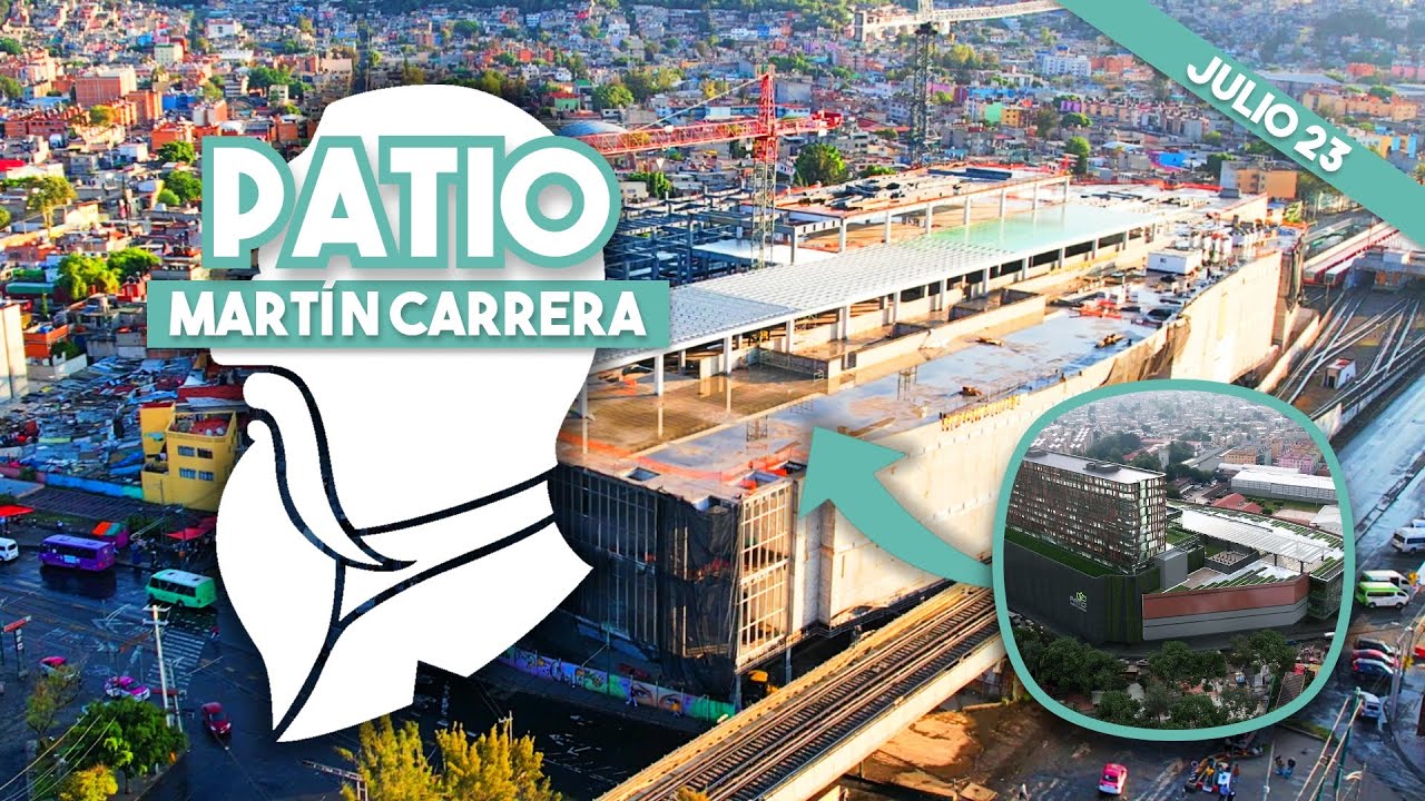¡La apertura INMINENTE del CETRAM Martín Carrera! Así luce tras 6 AÑOS en OBRA - Avance Julio 2023
