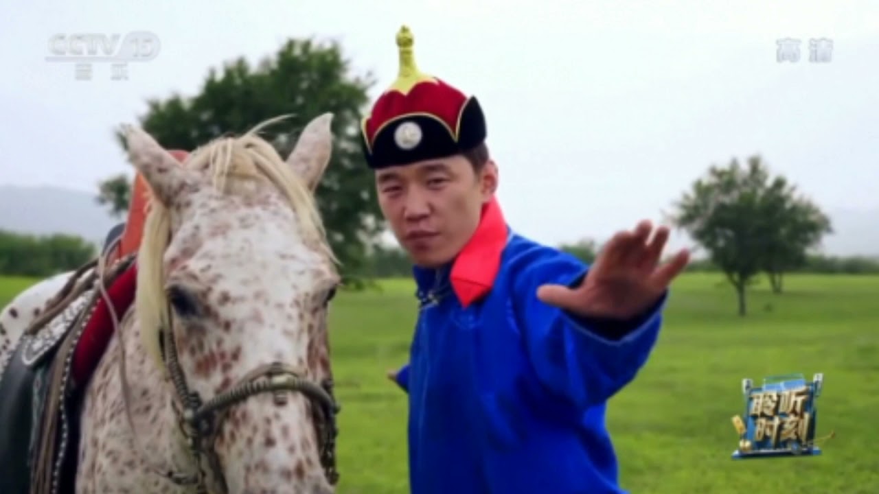 傲日其愣～2021/09/29央视十五套《聆听时刻》，听他讲述草原故事和自己的音乐人生，演唱《花斑马》。（下段）