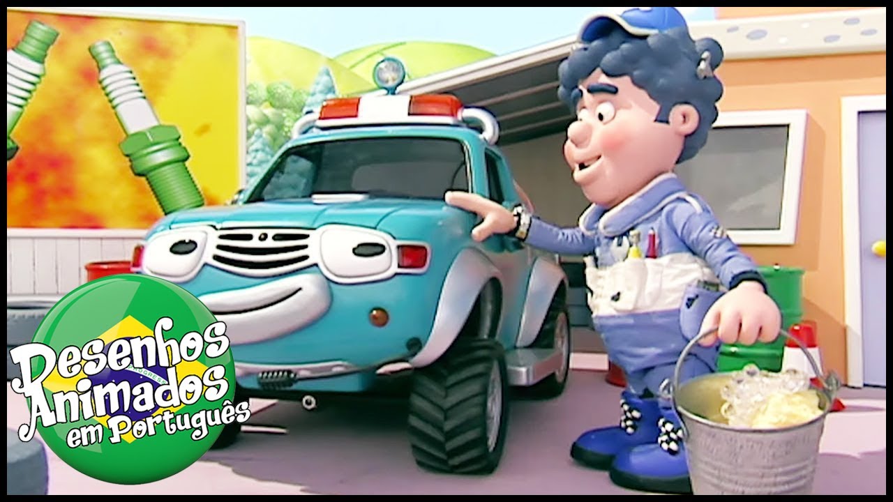 Roary, o Carrinho de Corrida | Escorrega | Episódios Completos | Desenhos Animados