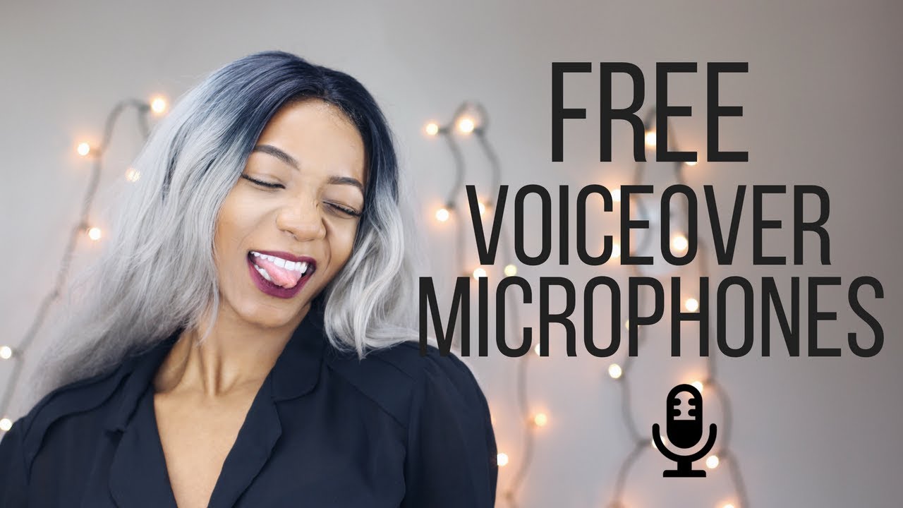3 Free Things You Can Use For VoiceOvers for Youtube Videos | Annesha Adams