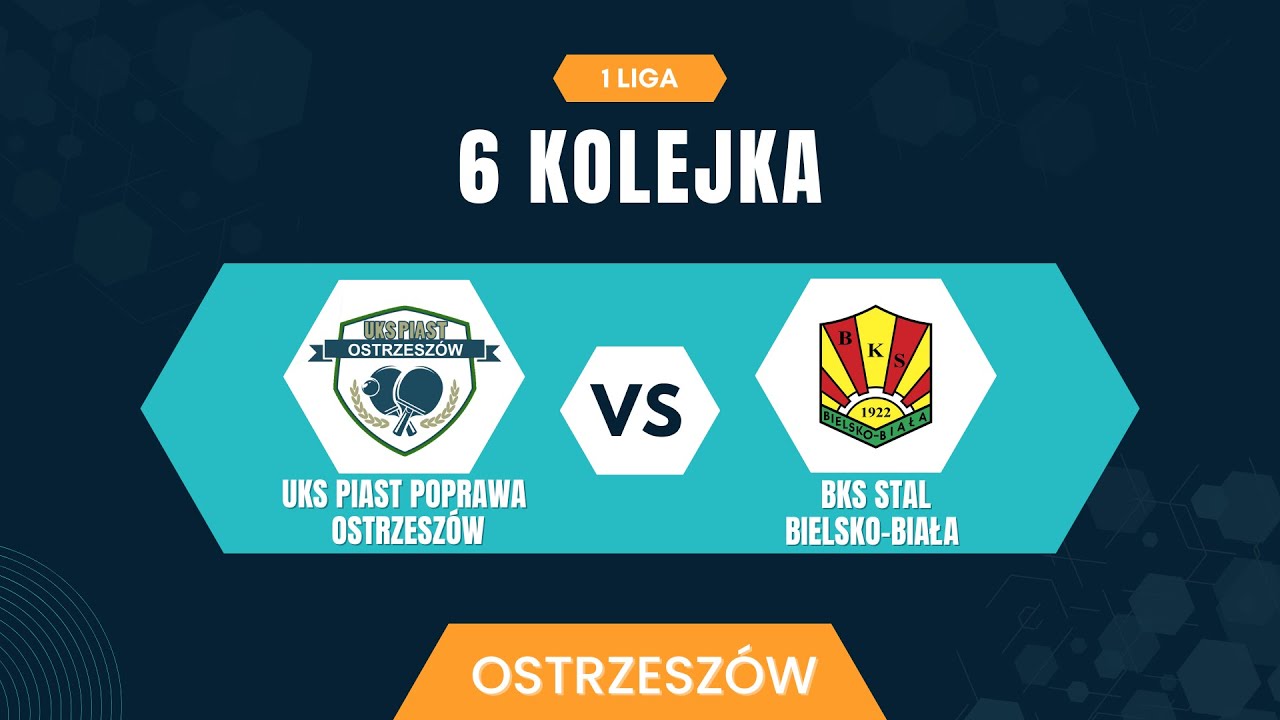 I LIGA: UKS PIAST POPRAWA OSTRZESZÓW -BKS STAL BIELSKO-BIAŁA