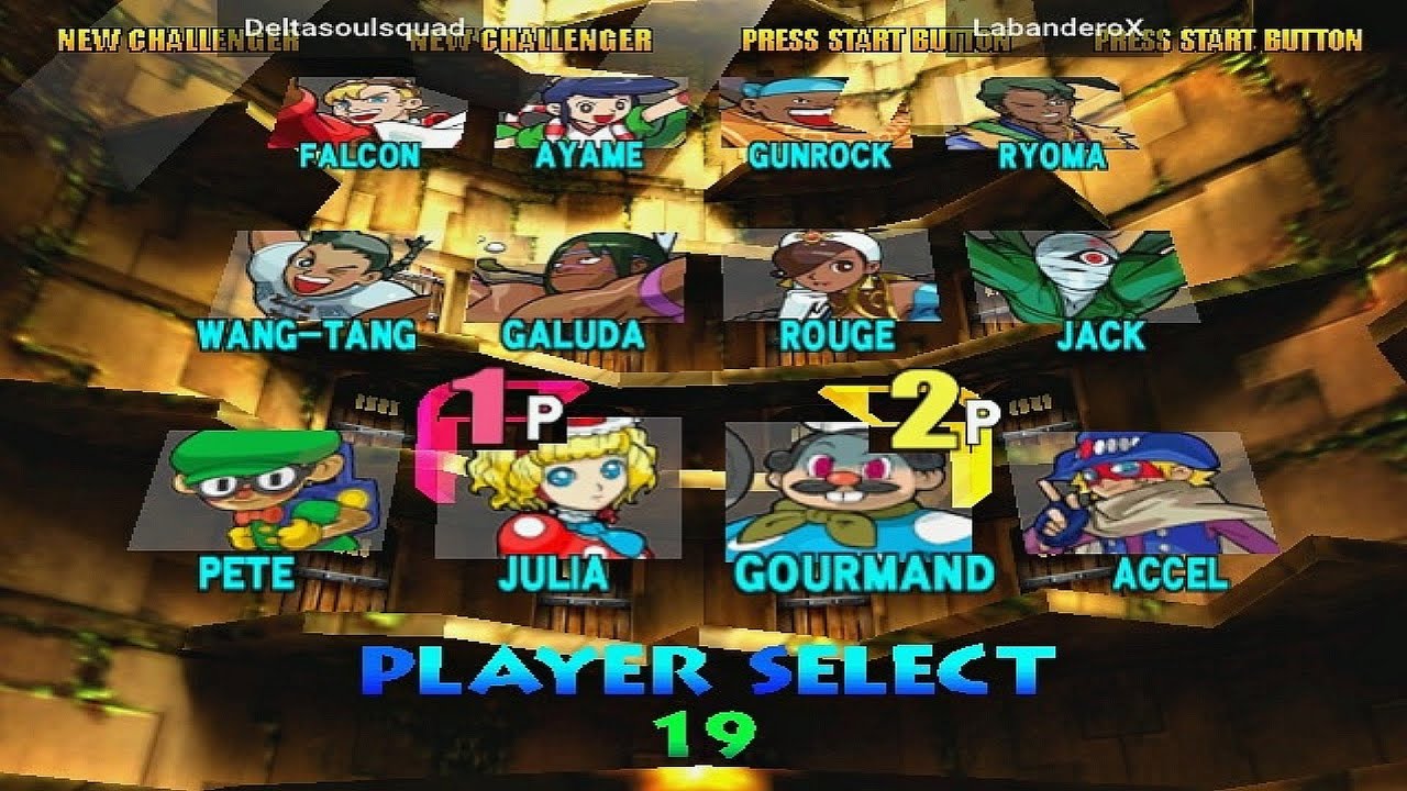 Power Stone 2 - Deltasoulsquad vs LabanderoX