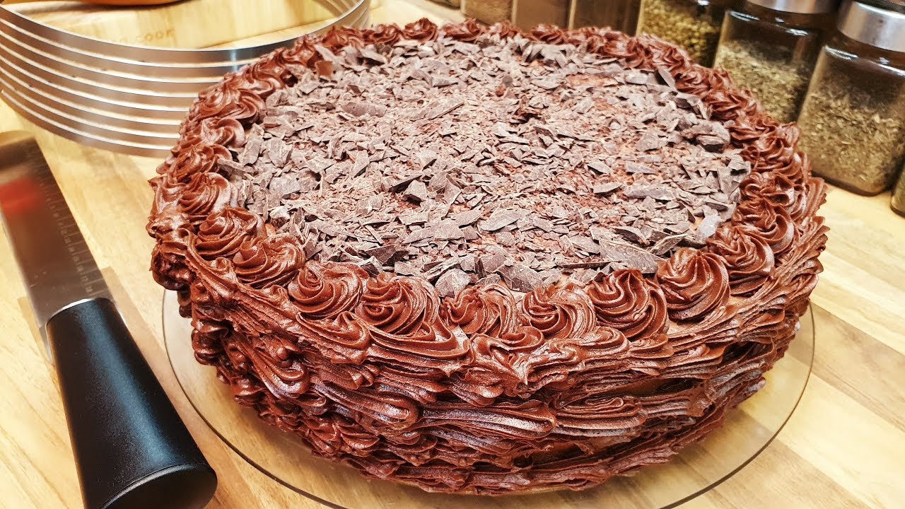 Csokoládétorta - Csokitorta  @Szoky konyhája