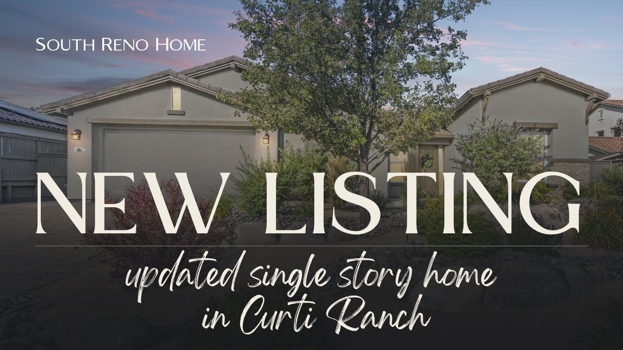 New Listing in Curti Ranch | 650 Caspian Ct South Reno Home Tour