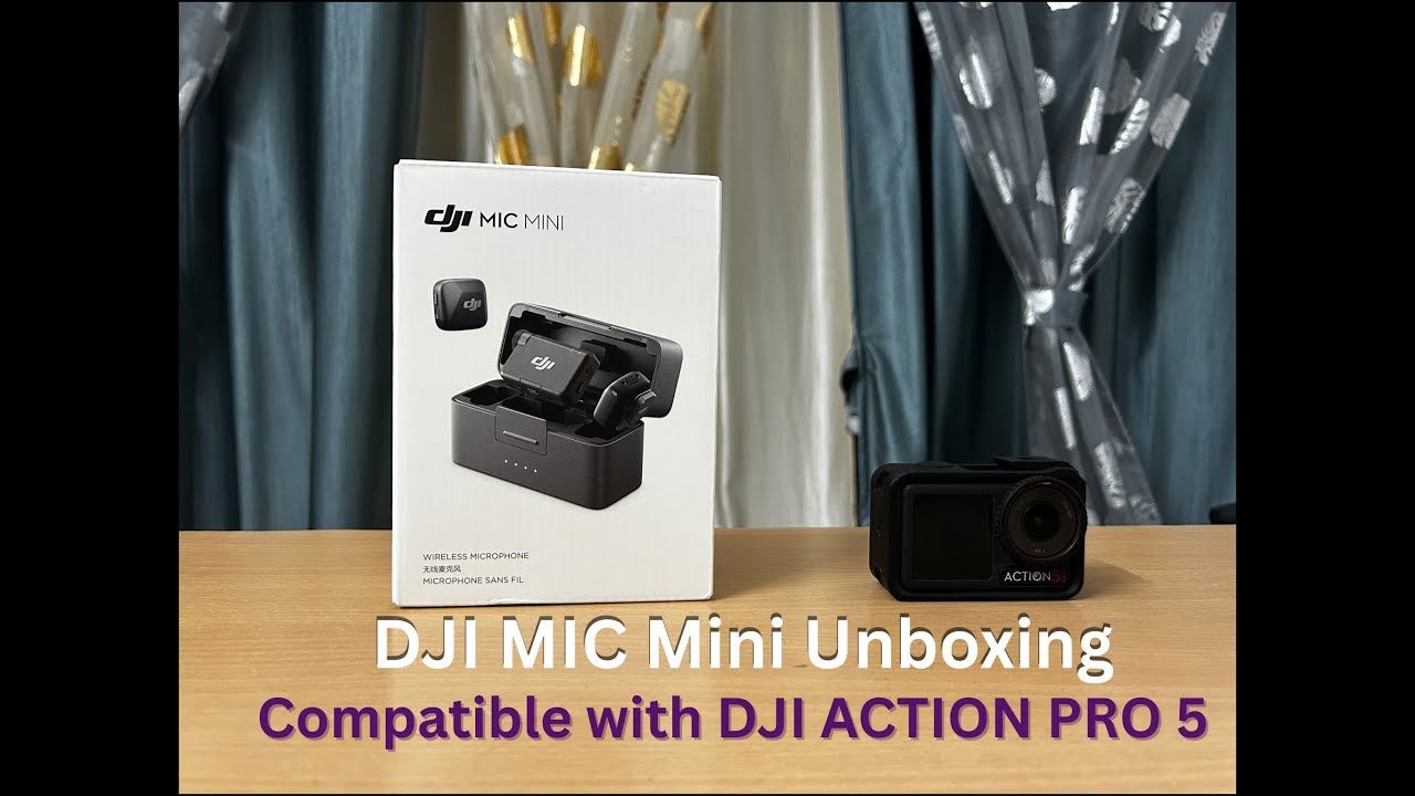 🎤 DJI Mic Mini Unboxing & Compatibility Test 📦