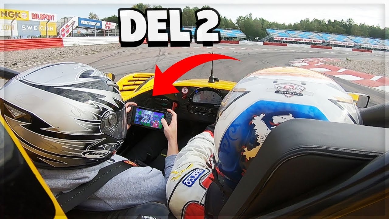 SPELAR Fortnite I 200km/h!!! - Vlog Mantorp Park Del 2